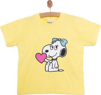 Peanuts 24Y Snoopy Tshirt Kız Bebek