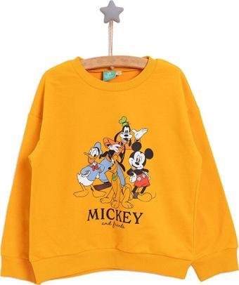 Mickey Mouse Erkek Sweatshirt Erkek Bebek