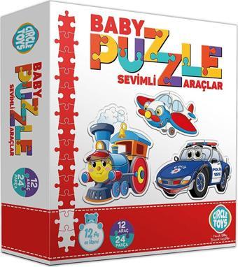 Circle Toys Baby Puzzle Sevimli Araçlar