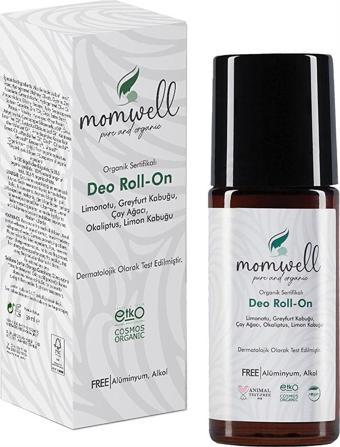 momwell Organik Deo Roll On 50 ml