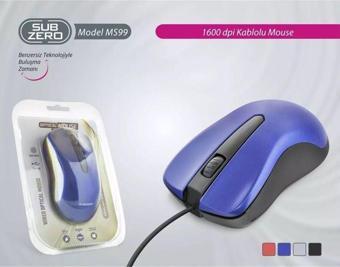 Subzero Ms99 1600 Dpı Kablolu Optik Mouse