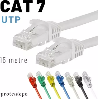 IRENIS CAT7 UTP Kablo Ethernet Network İnternet Lan Ağ Kablosu 