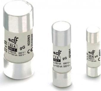 İthal 14X51Mm Uyumlu Kartuş Sigorta Gecikmeli Tip (Gg)-6 A