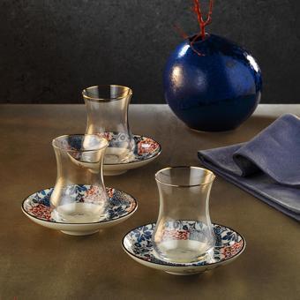 Sandro Moreno 1898 Lizbon 12 Parça 6 Kişilik Çay Seti 150 ml