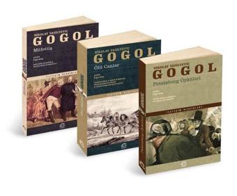 Nikolay Vasilyeviç Gogol Seti - 3 Kitap Takım - Nikolay Vasilyeviç Gogol - İletişim Yayınları