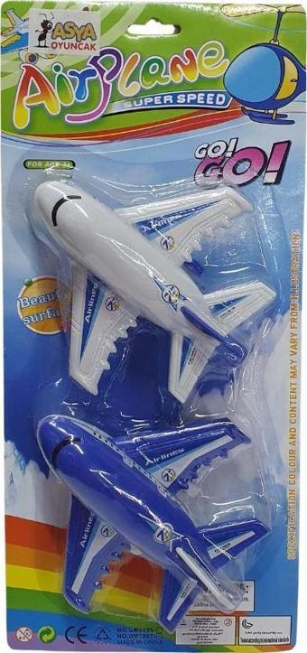 Yolcu Uçak 2'li Set 14 Cm - DM8895-4