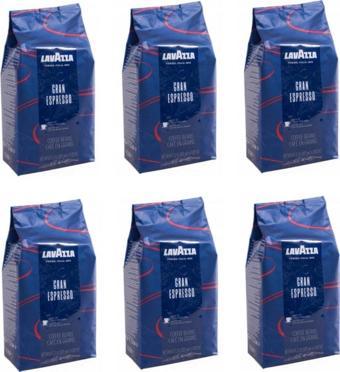 LavAzza Gran Espresso Çekirdek Kahve 1 Kg 6'Lı Koli