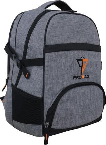 Probag Profesyonel Ağır Hizmet Tipi Takım Ve Alet Sırt Çantası - 15.6” Laptop Bölmeli, Suya Dayanıklı