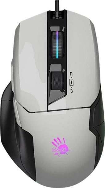 A4Tech Bloody W70 Max 10000 Dpi Beyaz RGB Gaming Mouse