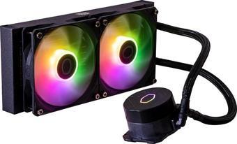 Cooler Master MasterLiquid Core 240L ARGB Spectrum 240 mm Intel(1700/1851p)-AMD Uyumlu Sıvı Soğutucu