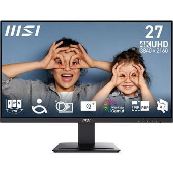 MSI PRO MP273U 27 3840x2160 60Hz 4ms HDMI DP Adaptive Sync IPS Monitör