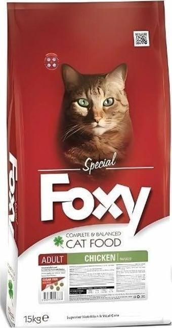 Foxy Tavuklu Yetişkin Kedi Maması 15 Kg