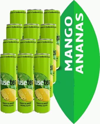 Fuse Tea 12 Adet 200ml Soğuk Çay Mango Ananas