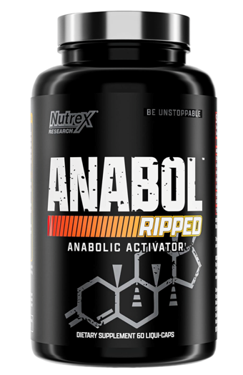 Nutrex  Anabol Ripped Anabolic Muscle Builder for Men, 2-in-1 Muscle Builder and Shredding Suppleme