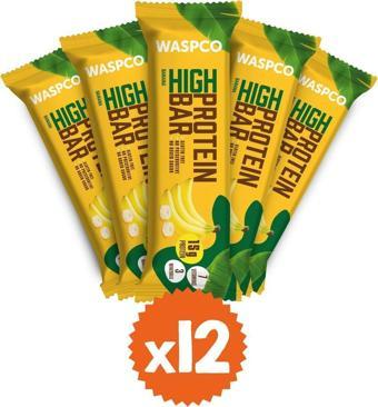 WaspCo Muzlu Yüksek Protein Bar 50G X 12 Adet