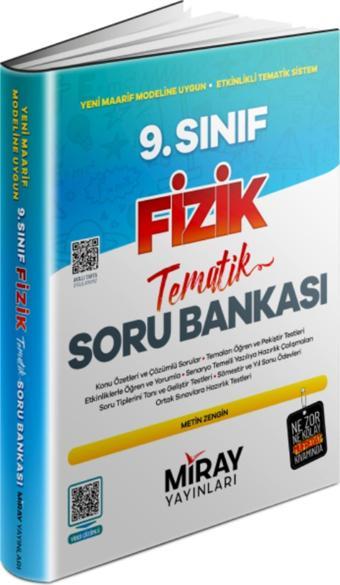 9. Sınıf Fizik Tematik Konu Özetli Soru Bankası Miray Yayınları (2024-2025) - Miray Yayınları