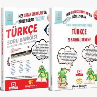 6.SINIF TÜRKÇE SORU BANKASI VE 6.SINIF TÜRKÇE SARMAL DENEME SİNAN KUZUCU - Sinan Kuzucu Yayınları