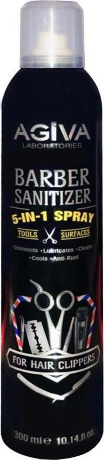 Agiva Barber Sanıtızer-Metal Malzeme Temizleyici 300 ml