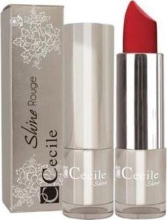 Cecile Shine Rouge Lipstick Ruj 15