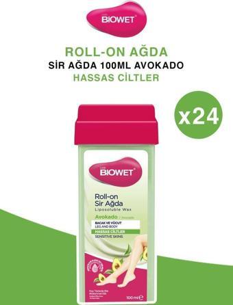 Biowet Avokado Sir Ağda Rollon Ağda X24