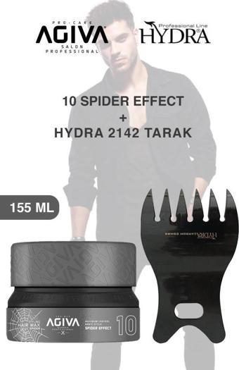 Agiva Saç Şekillendirici Wax 10 2142 Tarak Seti