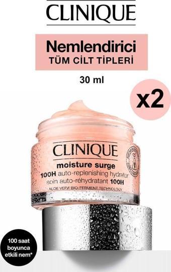 Clinique Moisture Surge 100 Saat Etkili Nemlendirici 30 ml X2