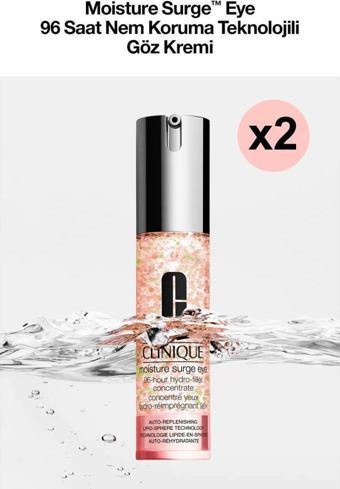 Clinique Moisture Surge Eye Cream 15 ml X2