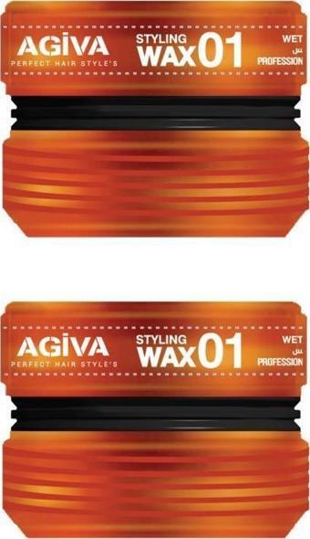 Agiva Wax Saç Şekillendirici 01 175 ml X2