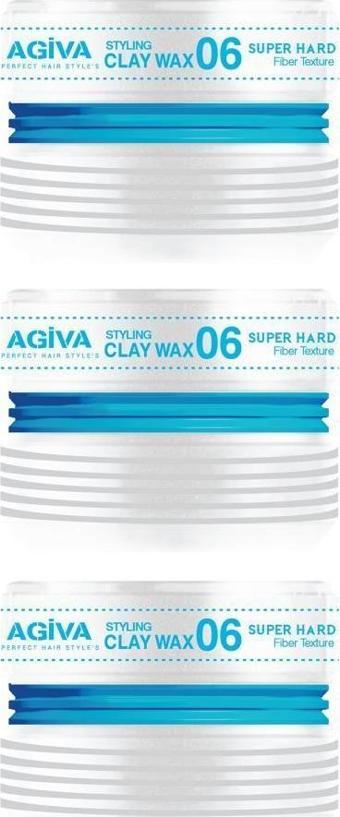 Agiva Wax Saç Şekillendirici 06 175 ml X3