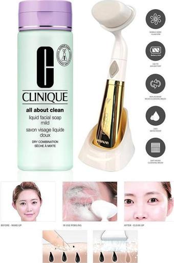 Clinique All About Clean Mild Yüz Temizleme Fırça  Seti