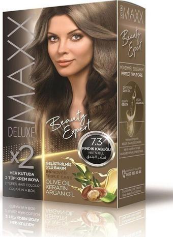 Maxx Deluxe Saç Boyası 7.3 Fındık Kabuğu