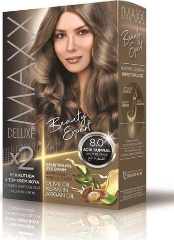 Maxx Deluxe Saç Boyası 8 .0 Açık Kumral