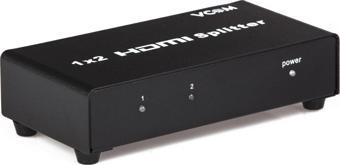 Vcom DD412A 1-2 Port 1.4V 1080P Metal Hdmi Splitter