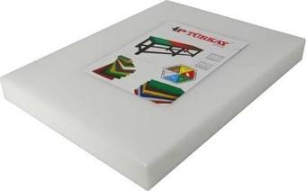Türkay Polietilen Kesme Tahtası Beyaz 60x40x4cm