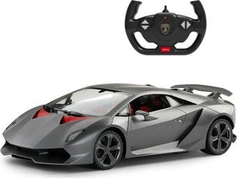 1:14 Uzaktan Kumandalı Araba Lamborghini Sesto Elemento 2.4 Ghz Işıklı Koyu Gri