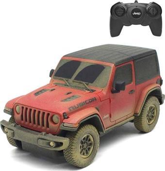 1:24 Uzaktan Kumandalı Araba Jeep Wrangler Rubıcon Muddy 2.4 Ghz