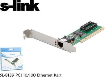 S-link SL-8139 Pcı 10-100 Erhernet Kart