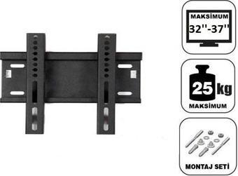 Achill 32'' - 37'' Ekran Sabit Tv Askı Aparatı Tüm Tv 'ler İçin - Su Terazili