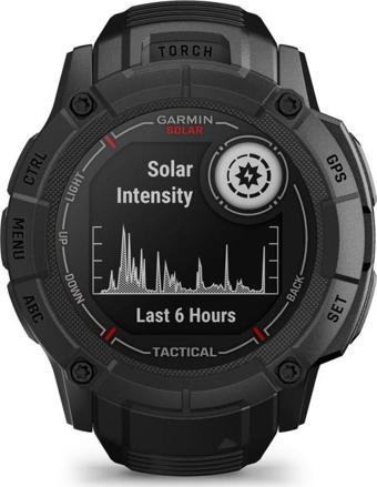 Garmin Instinct 2X Solar Tactical Siyah Multisport Akıllı Saat