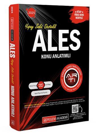 2025 ALES Konu Anlatımlı - Pegem Akademi Yayıncılık