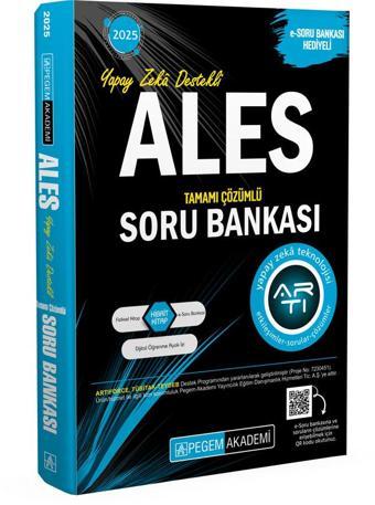 2025 ALES Tamamı Çözümlü Soru Bankası - Pegem Akademi Yayıncılık