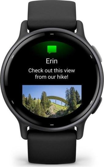 Garmin vivoactive 5 - Slate | Siyah Kayışlı Akıllı Saat