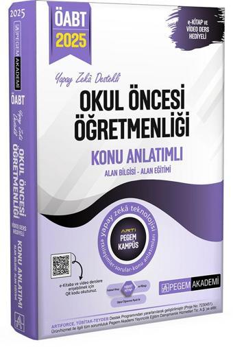 2025 KPSS ÖABT Okul Öncesi Öğretmenliği Konu Anlatımlı - Pegem Akademi Yayıncılık