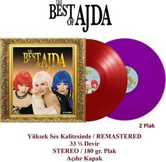 Ajda Pekkan - The Best Of Ajda  - Renkli Plak (2 P lak)