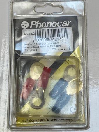 Phonocar Kablo Terminali 10Mm