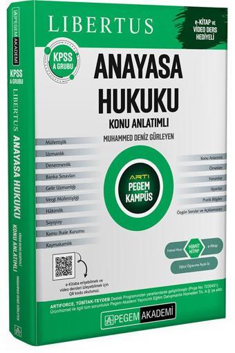 KPSS A Grubu Anayasa Hukuku Konu Anlatımlı - Pegem Akademi Yayıncılık