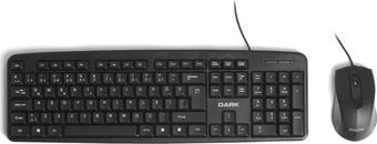 Dark DK-AC-KM1030 Türkçe Q Kablolu Ofis Klavye & Mouse Set