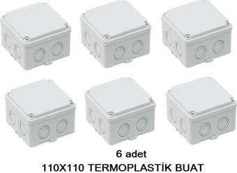 METE ENERJİ Termoplastik Buat 110x110x65mm IP67 IK06 ( 6 adet )