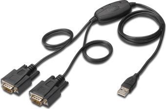 Digitus DA-70158  USB 2.0 - 2 x RS232 (Seri) 1,5 M