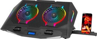 Frisby FNC-5250ST RGB  GS2 Notebook Soğutucu & Stand (2x140mm Fan)